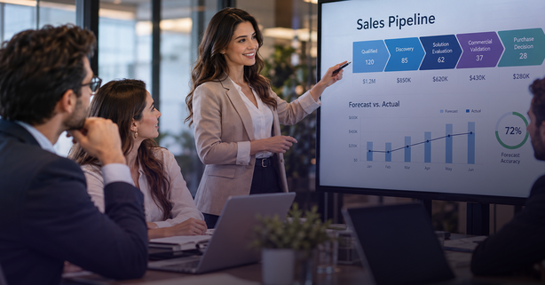 Sales pipeline for improve forecast