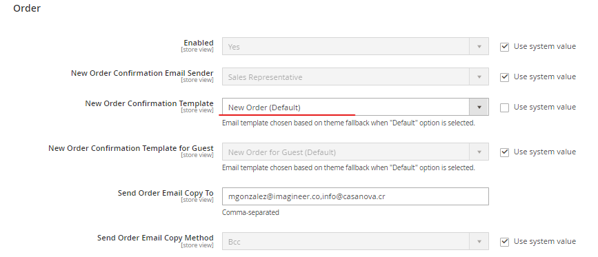 new orden_magento