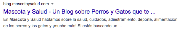 metatitle y metadescription
