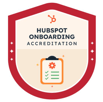 HubSpot Onboarding Accreditation earned by ICX Consulting