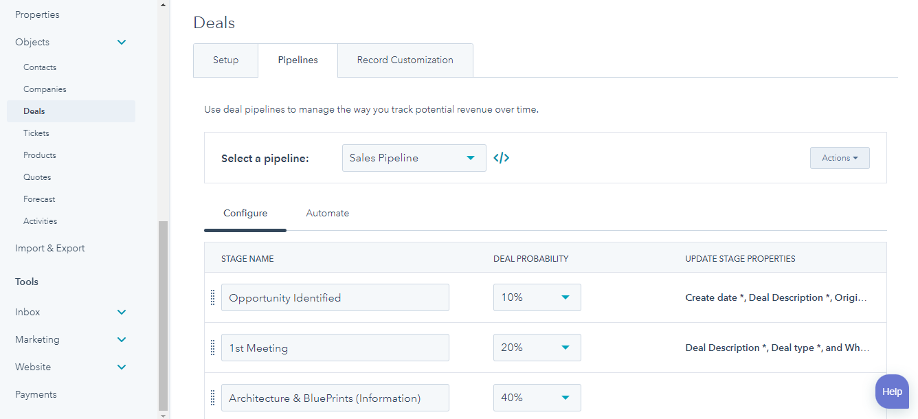 Deals pipeline_HubSpot